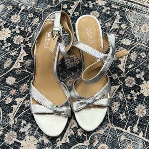 Michael Kors Silver Heels